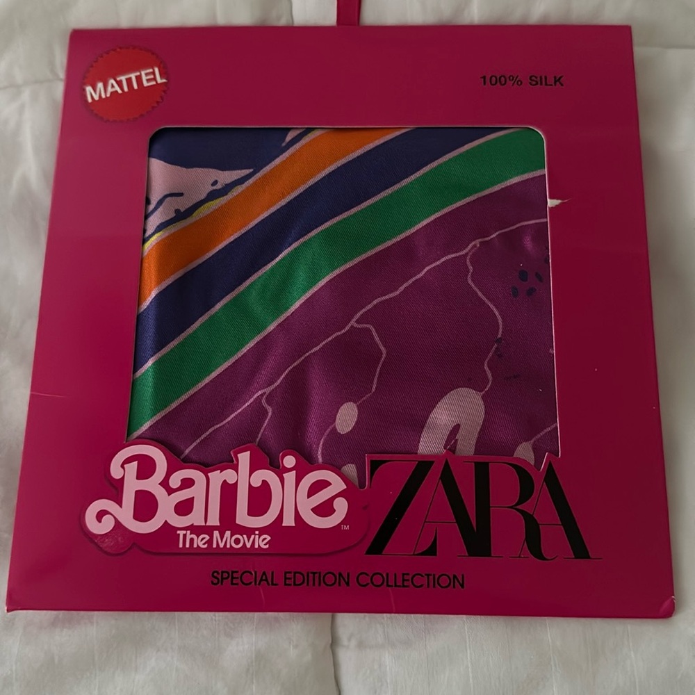 Barbie Silk Scarf - Picture 2 of 7